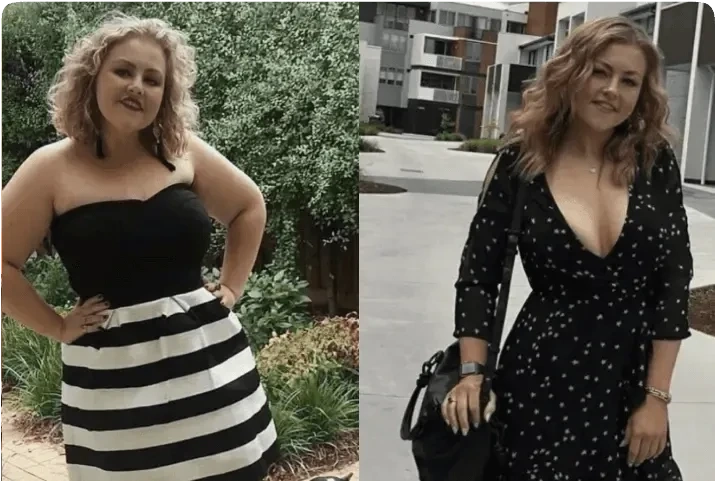 Antes e depois: cintura mais definida e barriga mais lisa